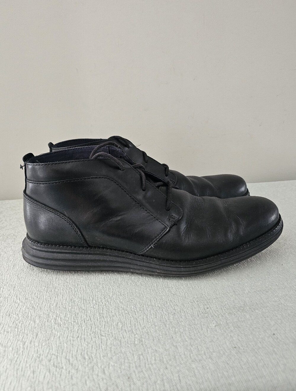 Cole Haan Men's Originalgrand Remastered Bkack Waterproof Chukka Boot
